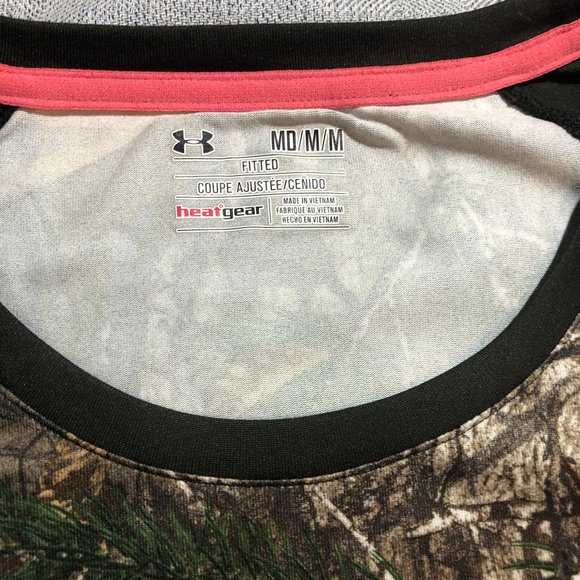 Under Armour Realtree Camo 3/4 Sleeve Top - Picture 2 of 6